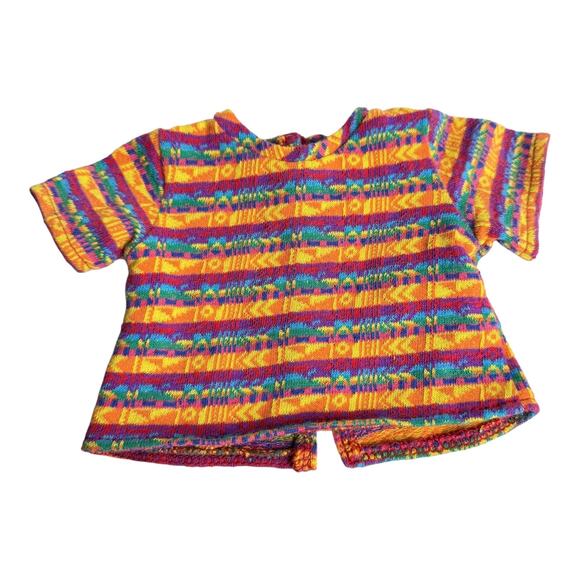 VTG American Girl Today Pleasant Company Hiking Outfit I TOP T-SHIRT TEE Striped - Picture 5 of 5